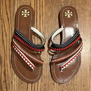 Tory Burch Multicolor Strappy Sandals